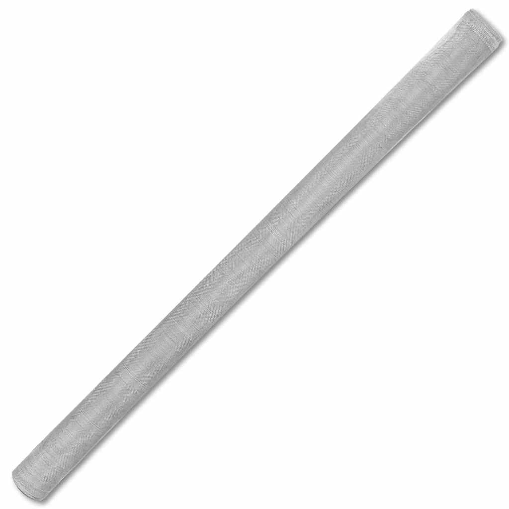 Aluminum Mesh Screen 39.4x196.9 Inch Silver Z51759