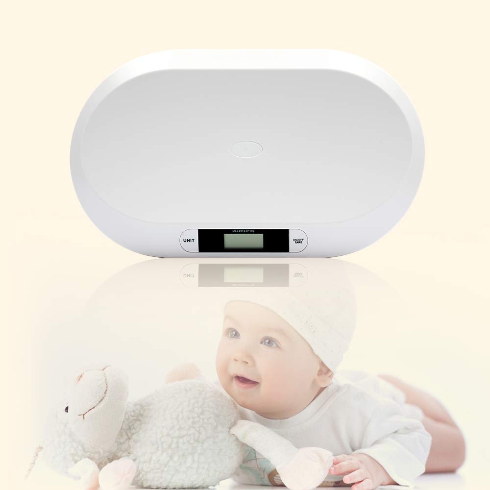 Electronic Digital Baby Scale 44LBS White L310896