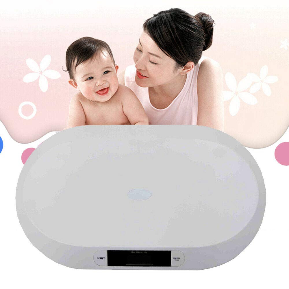 Electronic Digital Baby Scale 44LBS White L310896