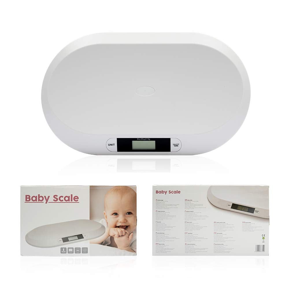 Electronic Digital Baby Scale 44LBS White L310896
