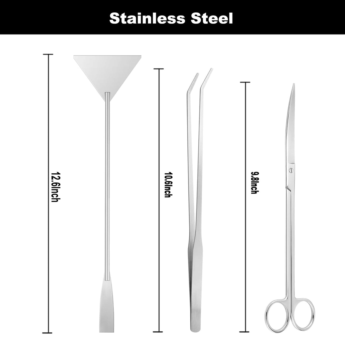 9IN1 Aquarium Cleaning Tools Long Handle Algae Scraper E432