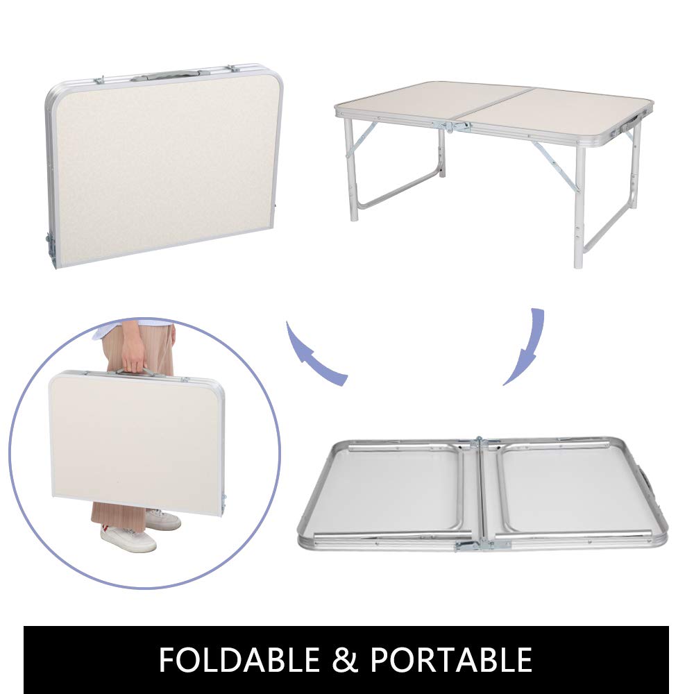 3ft Portable Folding Aluminum Camping Table A241237