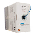 Cat6 Plenum 1000ft 23AWG Solid Bare Copper UTP Bulk Ethernet Cable I50565