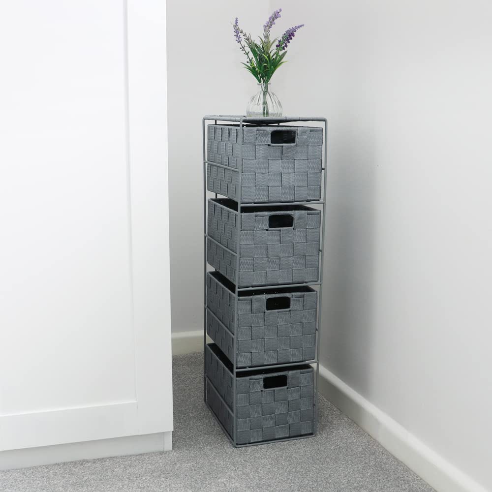 4 Drawer Narrow Storage Tower R2075
