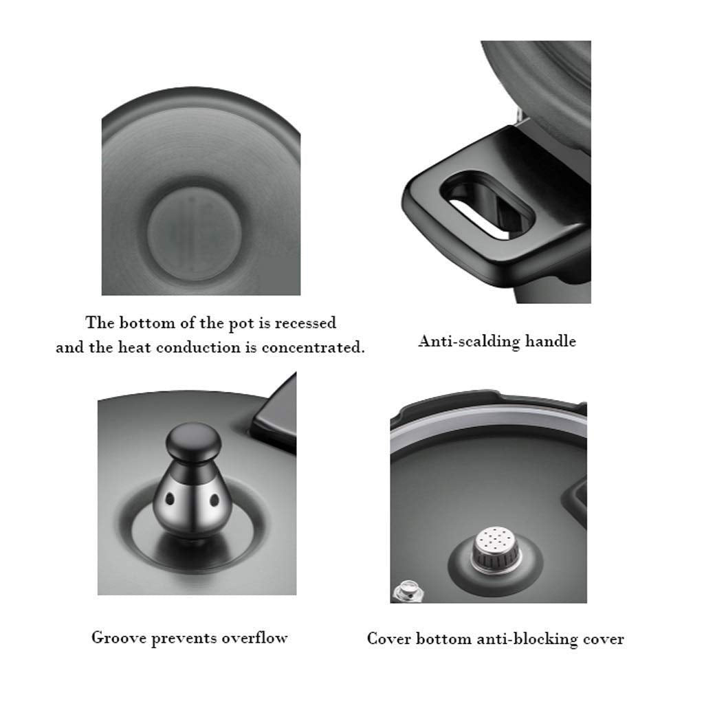 Black 3L Stainless Steel Pressure Cooker H9490