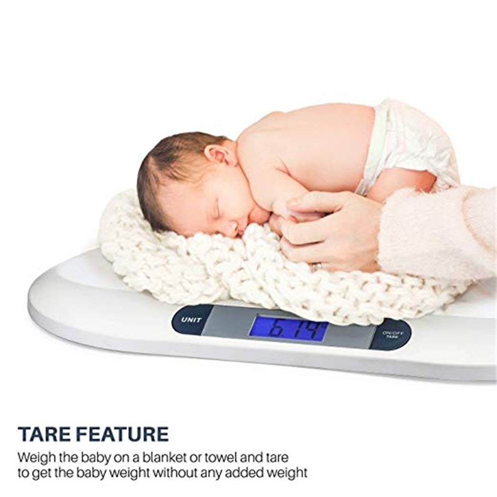 Electronic Digital Baby Scale 44LBS White L310896