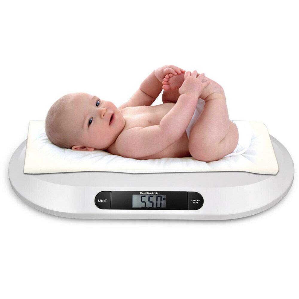 Electronic Digital Baby Scale 44LBS White L310896