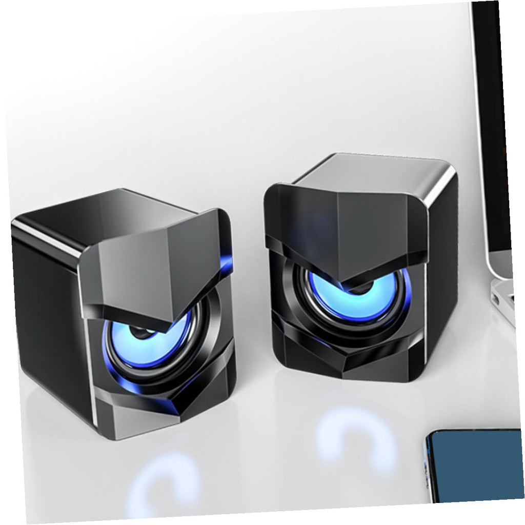 2 Pack Mini USB Powered Computer Speakers I790449