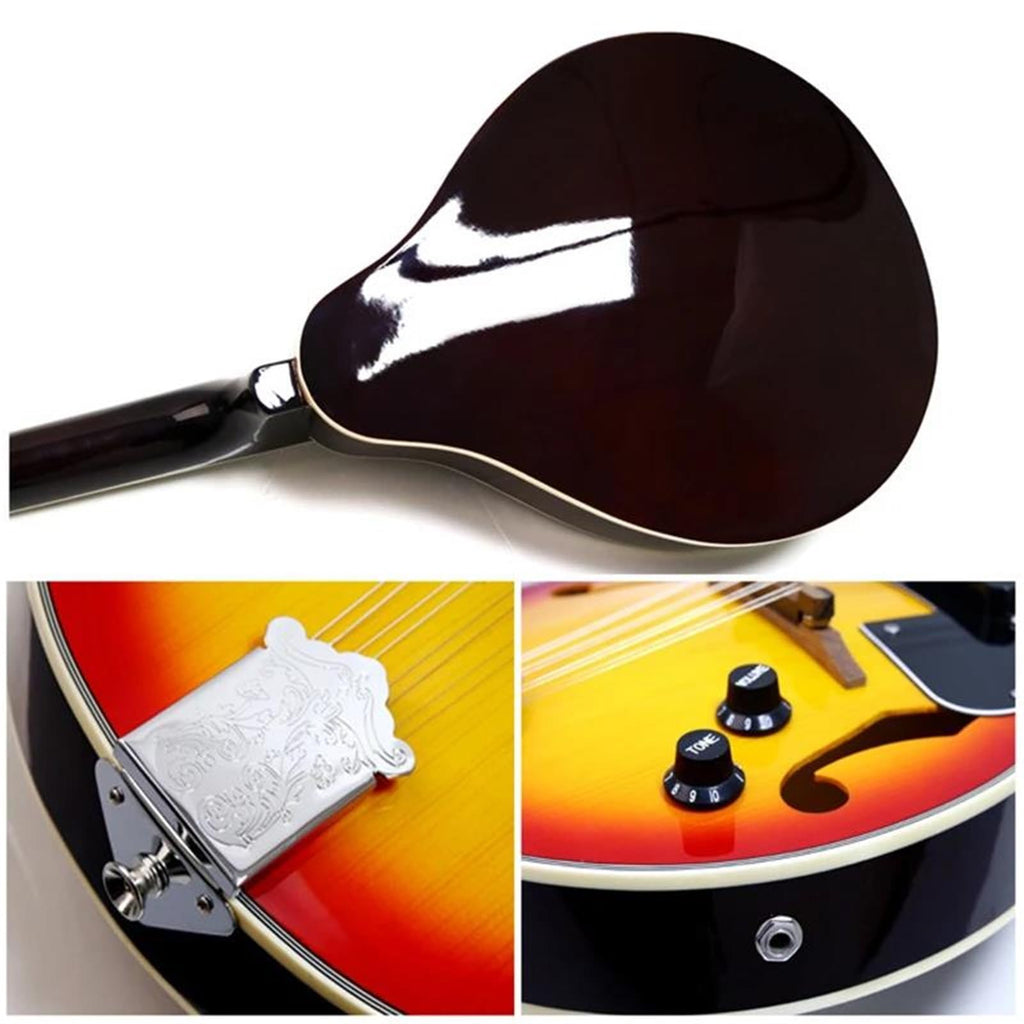 Electric Mandolin Spruce 8 Strings Sunburst U874872