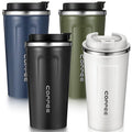 4 Pack 17oz Stainless Steel Insulated Coffee Mug with Lid P368