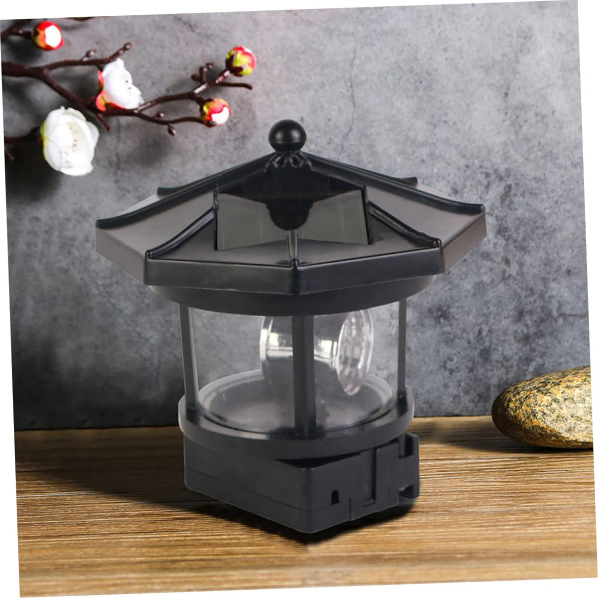 Solar Powered Rotating Lighthouse Garden Lights S288