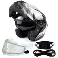 Full Face Snowmobile Helmet with Heated Shield A632978
