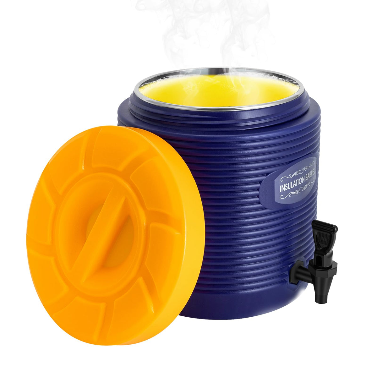 Insulated Beverage Dispenser 3.43 Gallon Blue G49424