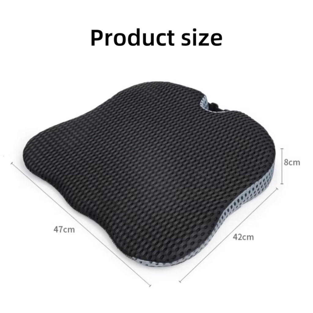 Black Memory Foam Car Seat Booster Cushion L41318