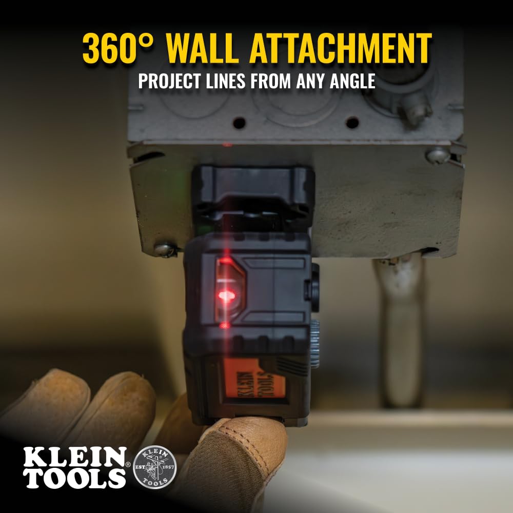 Magnetic Pocket Laser Level with 3 Bubble Vials I65044