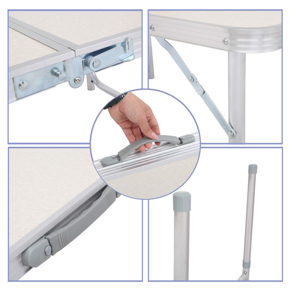 3ft Portable Folding Aluminum Camping Table A241237