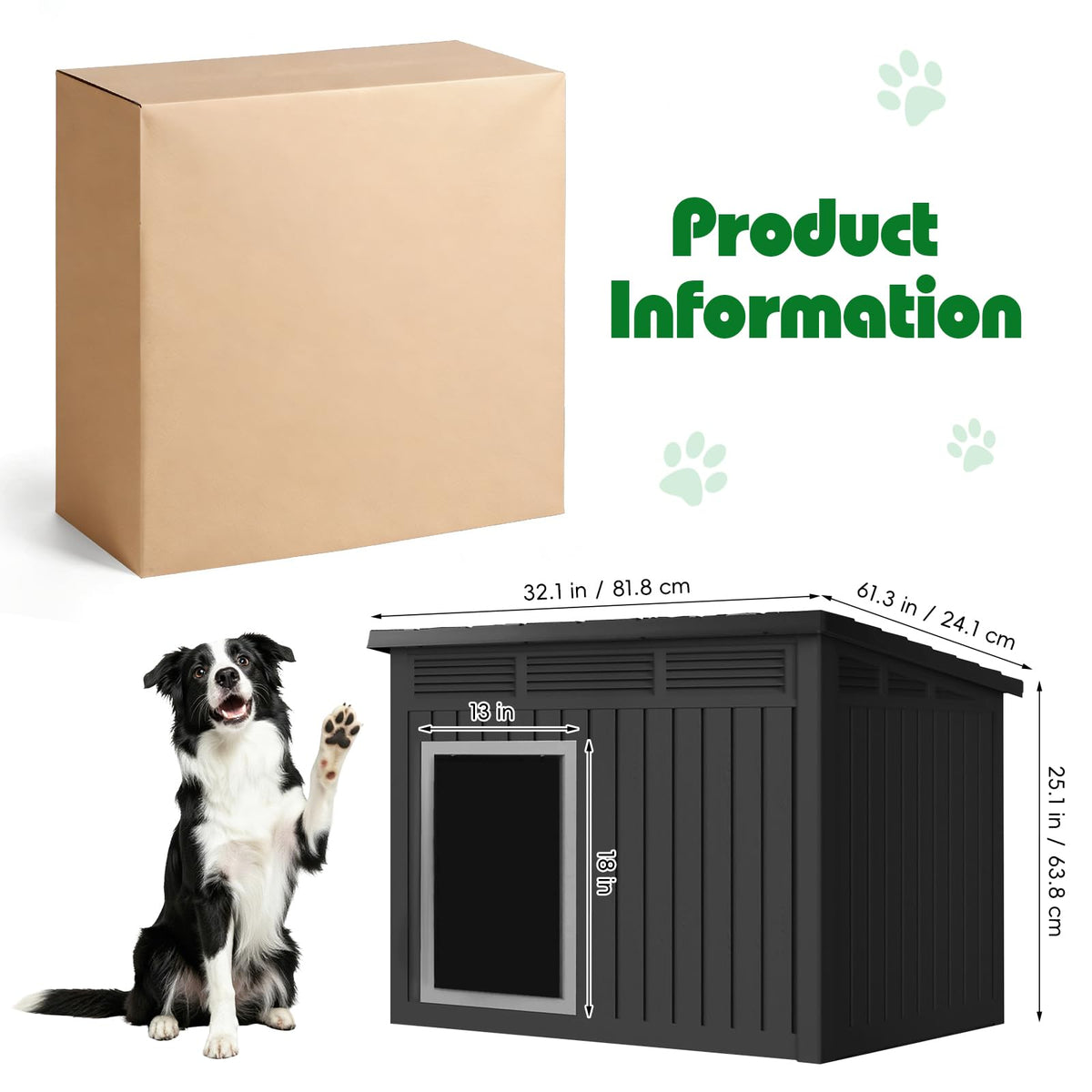 IP68 Waterproof Large Dog House I7105
