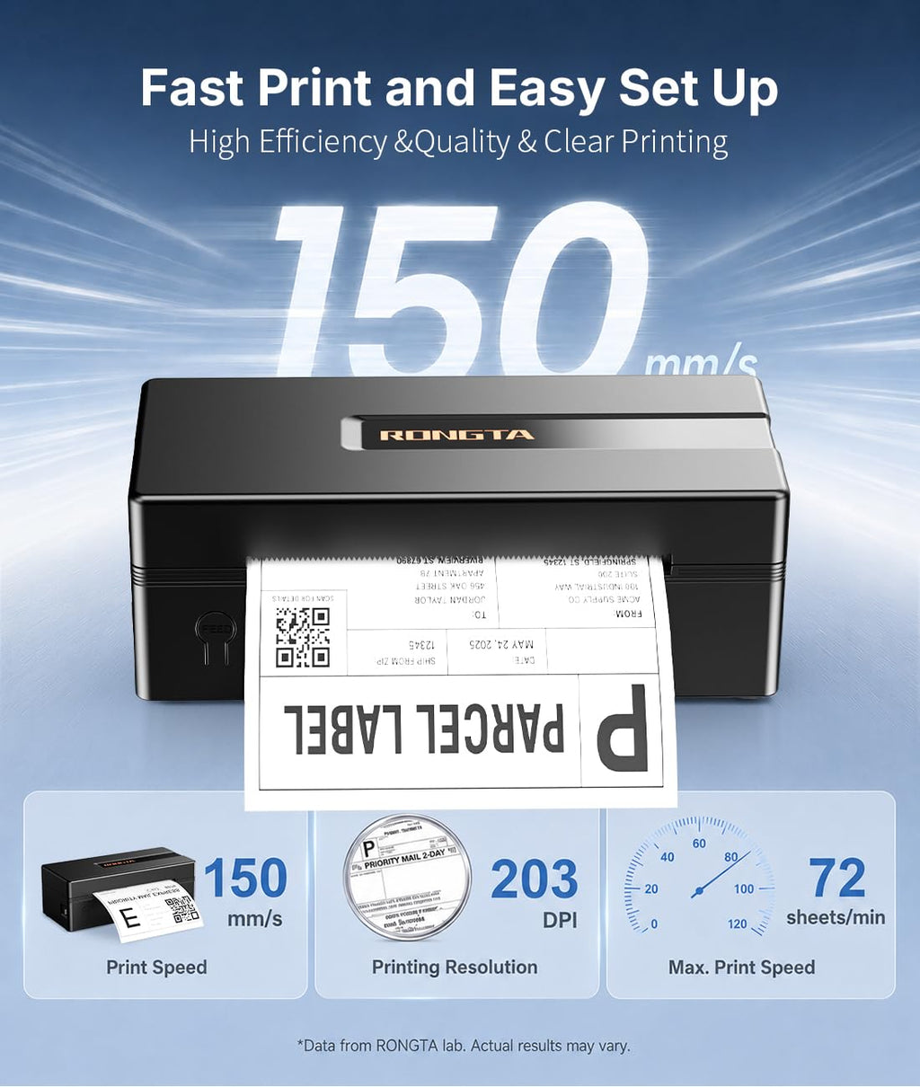 Bluetooth Thermal Shipping Label Printer Z152