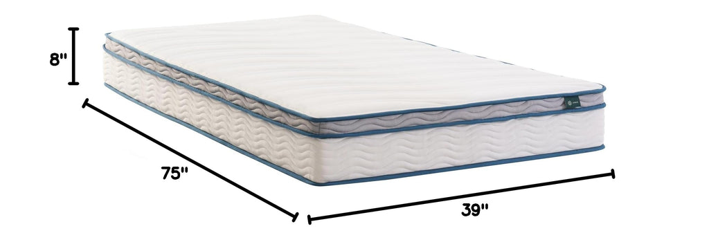 8 Inch Medium Firm Hybrid Mattress, Twin D58873