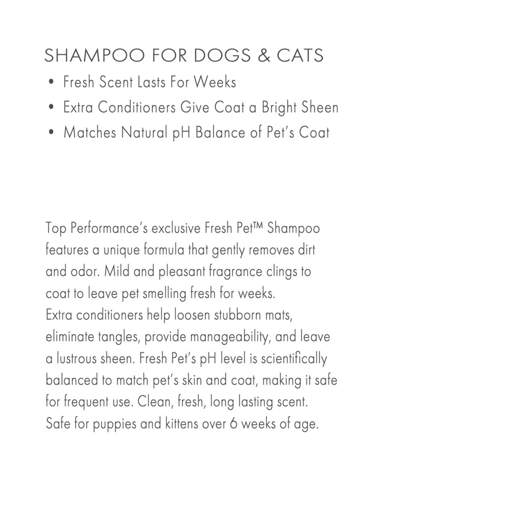 Fresh Pet Shampoo 1-Gallon R786
