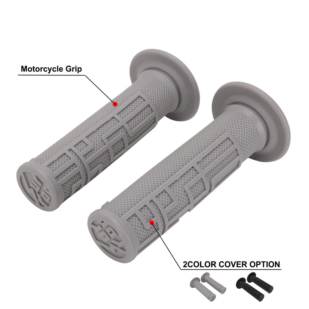 Gray Handlebar Grips F88631