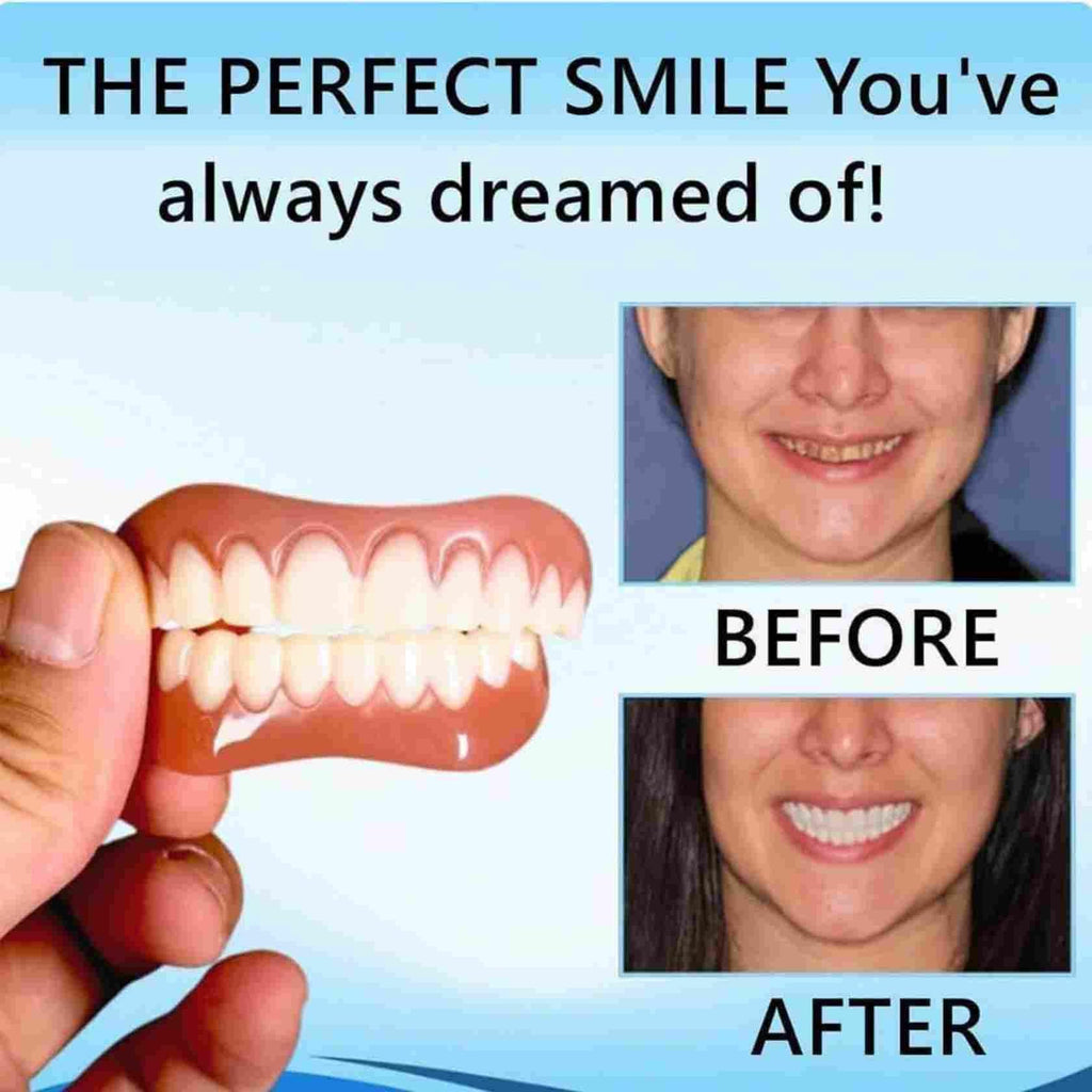 Adjustable Silicone Full-Mouth Denture Set Z800620