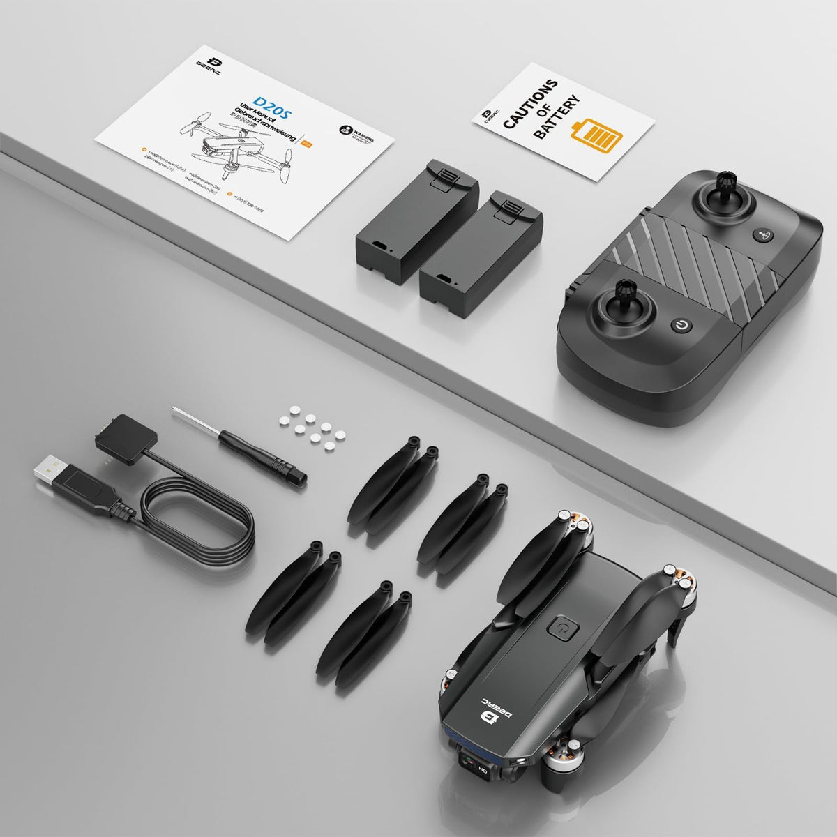Camera Drone with 2 Batteries C79140