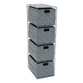 4 Drawer Narrow Storage Tower R2075