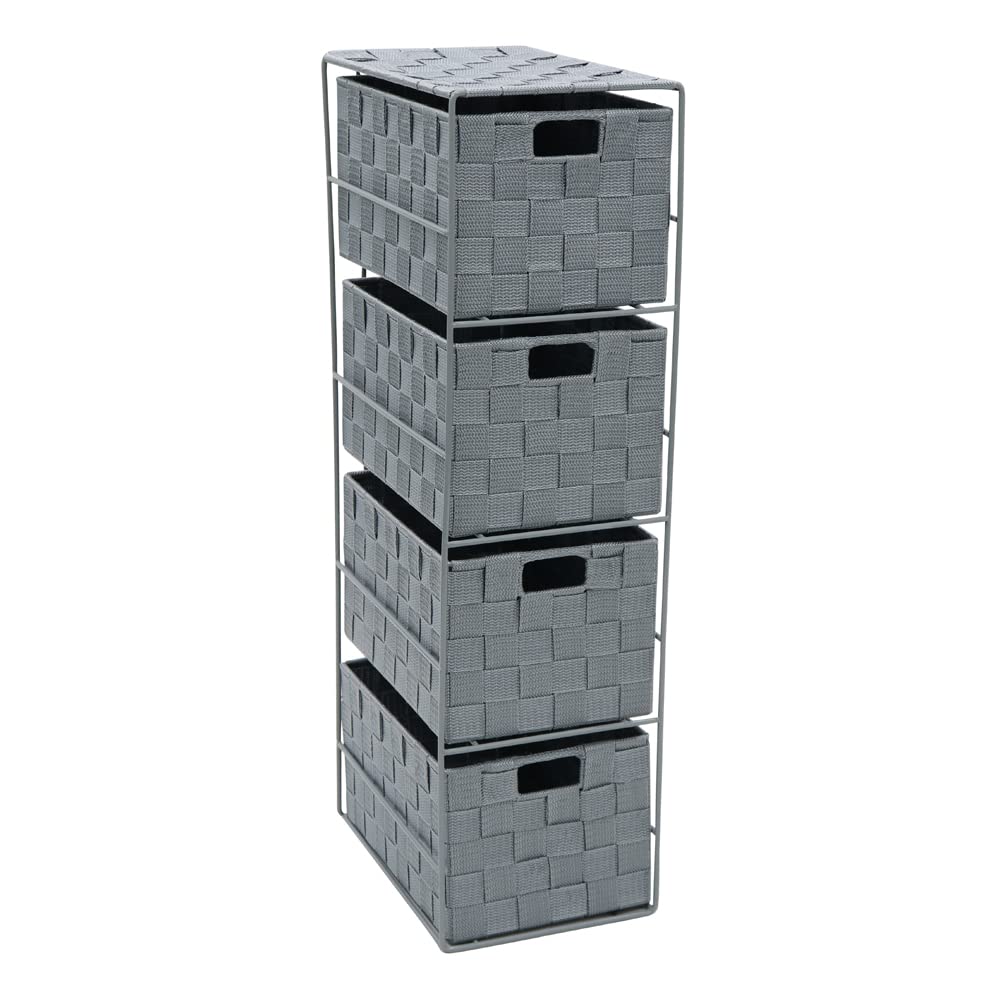 4 Drawer Narrow Storage Tower R2075