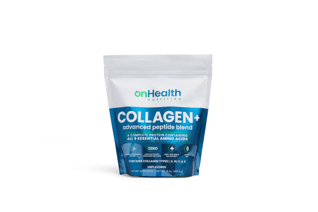 Multi Collagen Peptide Powder Types I, II, III, V & X Unflavored S971876