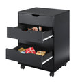 5 Drawer Black Filing Cabinet A488