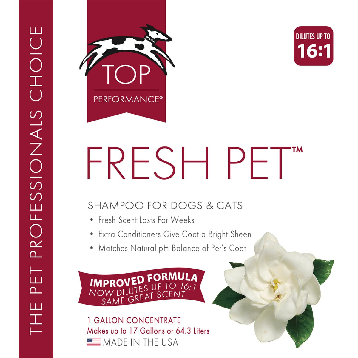Fresh Pet Shampoo 1-Gallon R786
