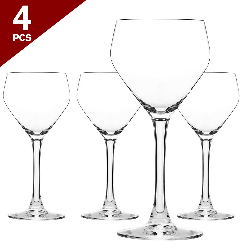 Hand Blown Crystal Cocktail Glasses Set of 4 W9997