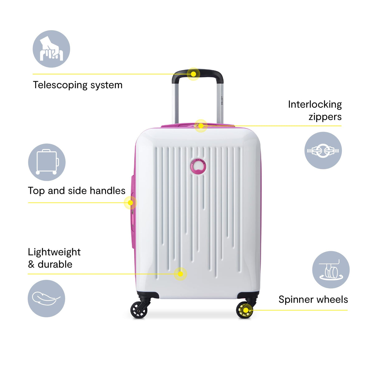Hardside Expandable Luggage with 360 Spinner Wheels K82307