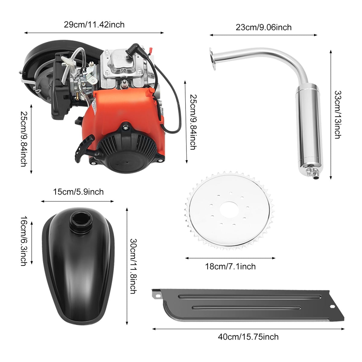 49CC 4-Stroke Bicycle Engine Kit R866