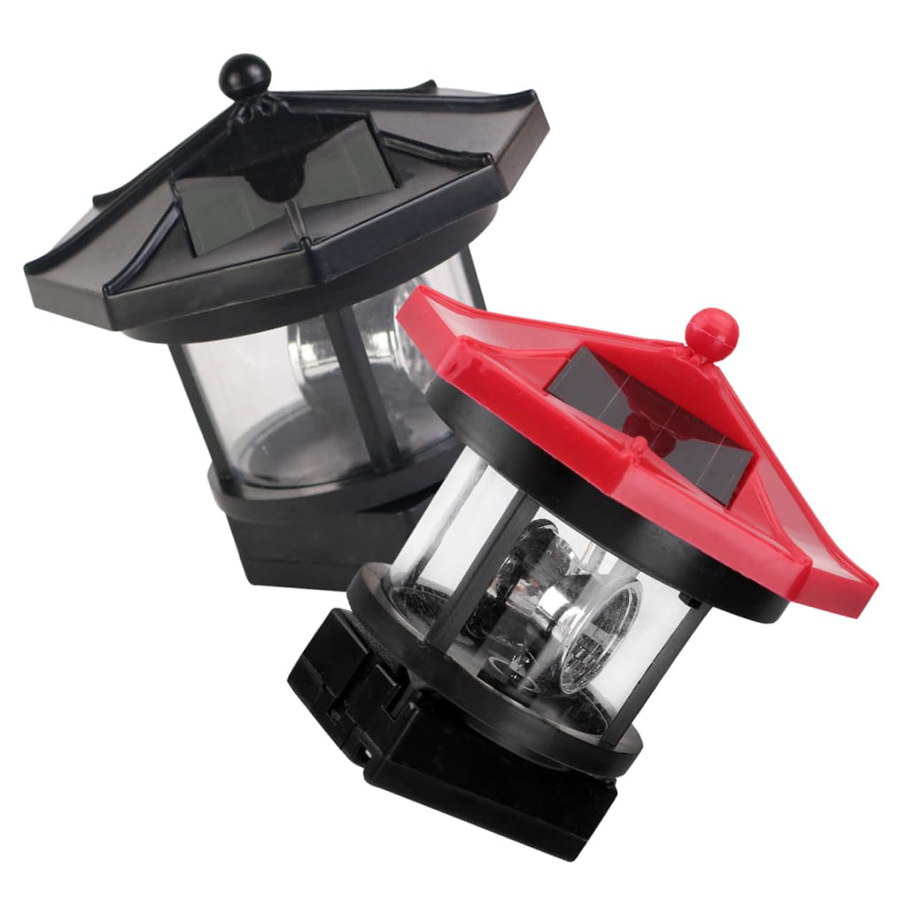 Solar Powered Rotating Lighthouse Garden Lights S288