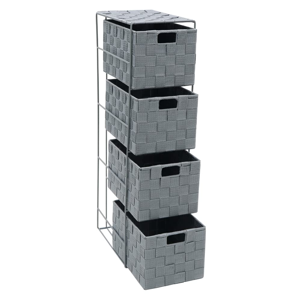 4 Drawer Narrow Storage Tower R2075