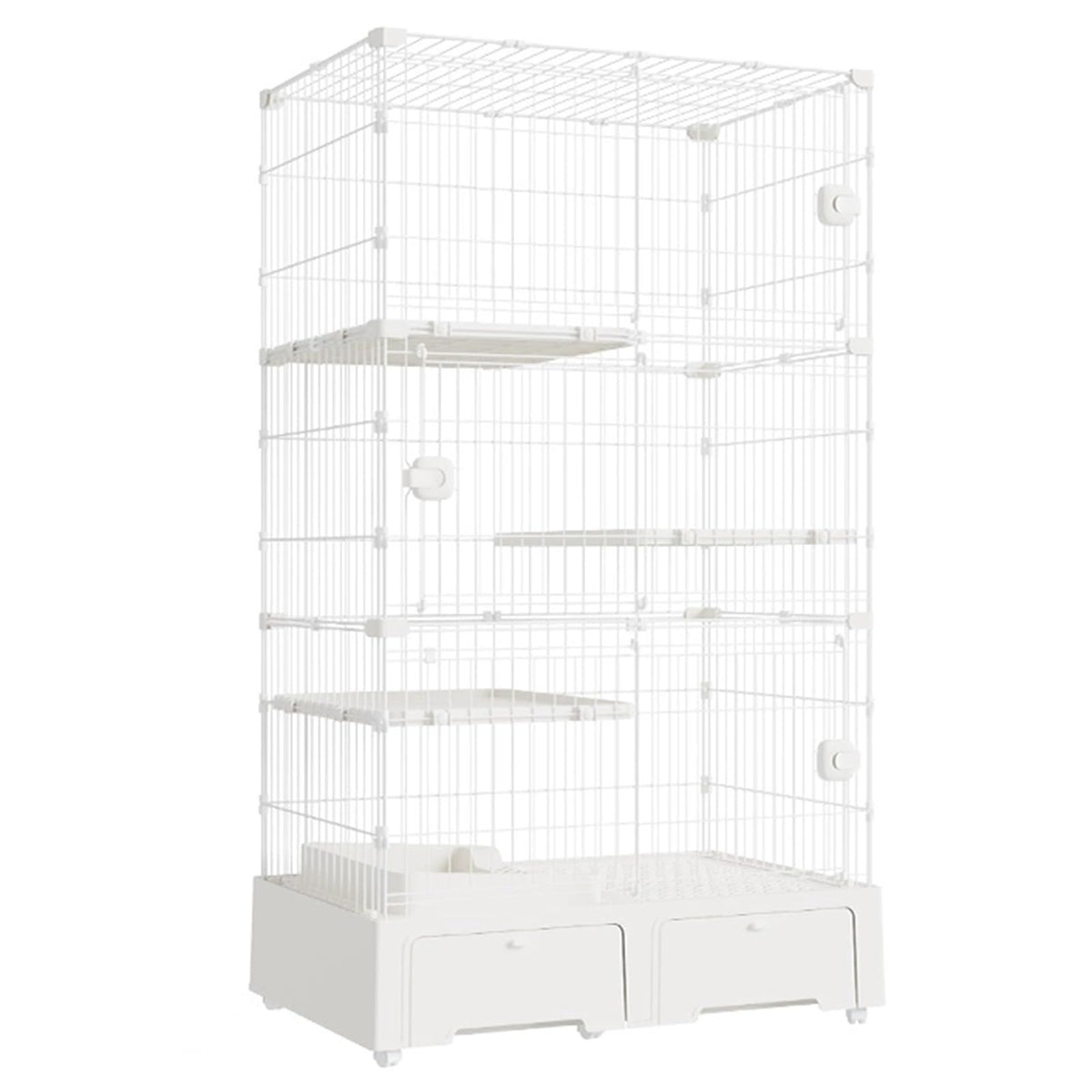 4 Tier Indoor Cat Enclosure with 3 Jumping Platforms P4084