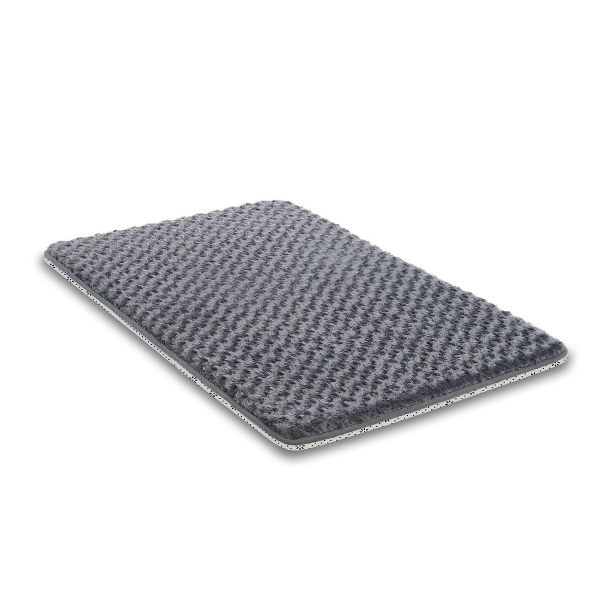 Dark Grey Foam Dog Bed 35x22 K255
