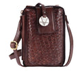 Genuine Leather Small Crossbody Bag with Adjustable Detachable Strap W47562