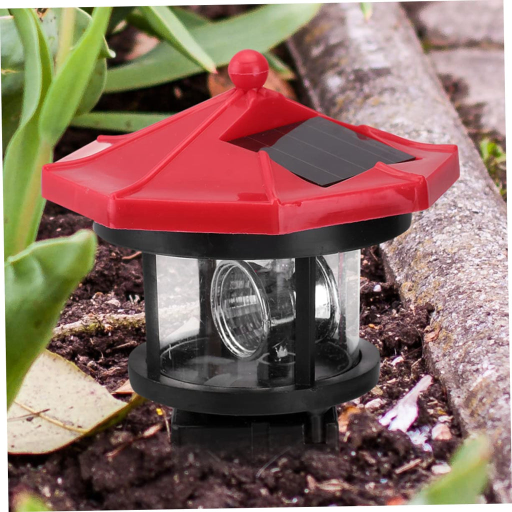 Solar Powered Rotating Lighthouse Garden Lights S288