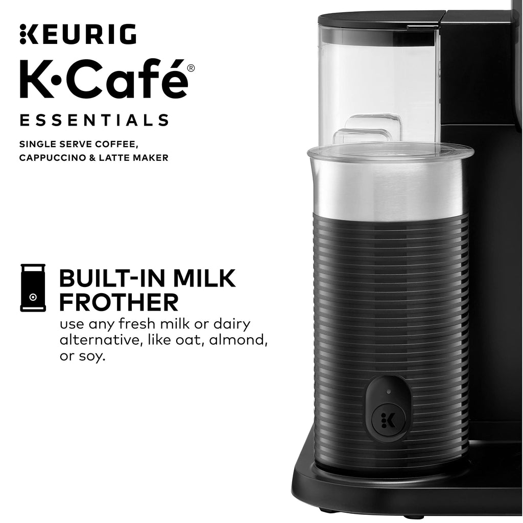Single Serve Coffee, Latte and Cappuccino Maker, Black D92168