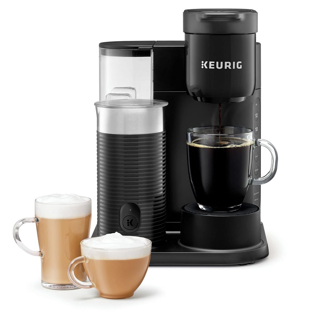 Single Serve Coffee, Latte and Cappuccino Maker, Black D92168