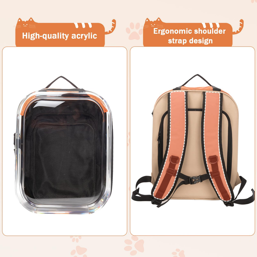 Large Breathable Cat Backpack Carrier S2855