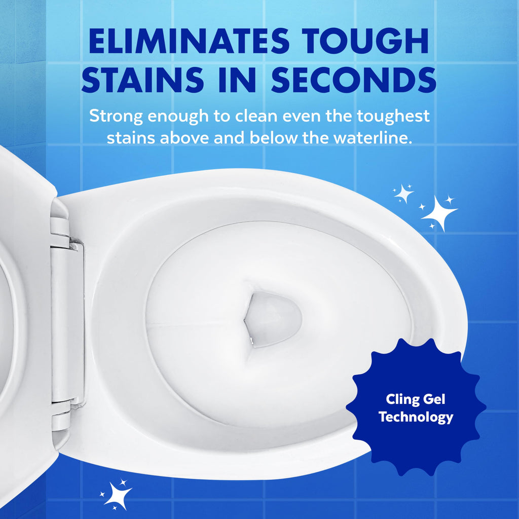 Toilet Bowl Cleaner Clinging Gel 24 oz 2 Pack O264