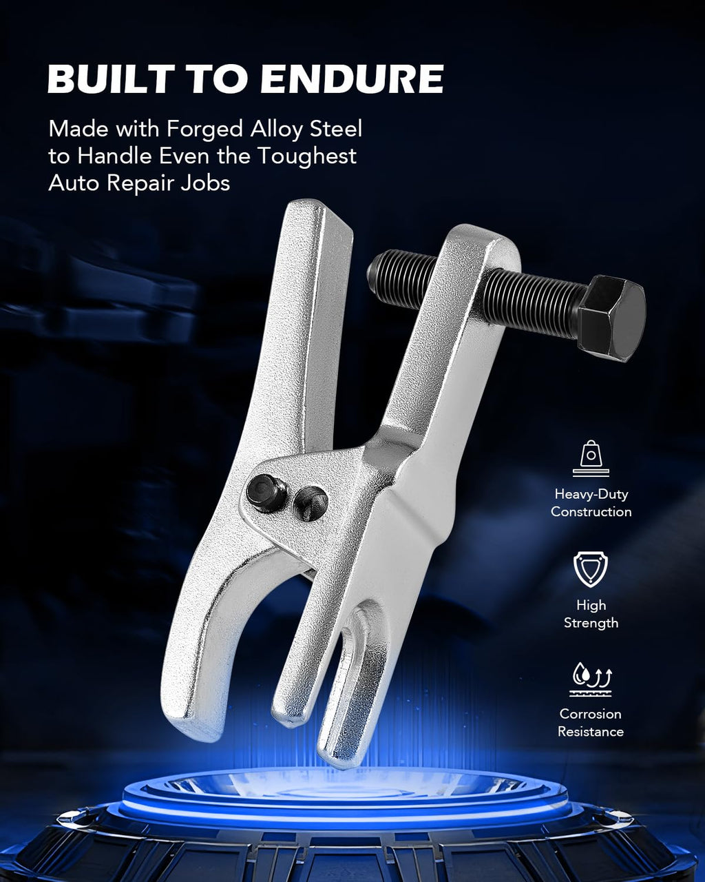 Ball Joint Separator, Tie Rod End Tool Set, Pitman Arm Puller J84814