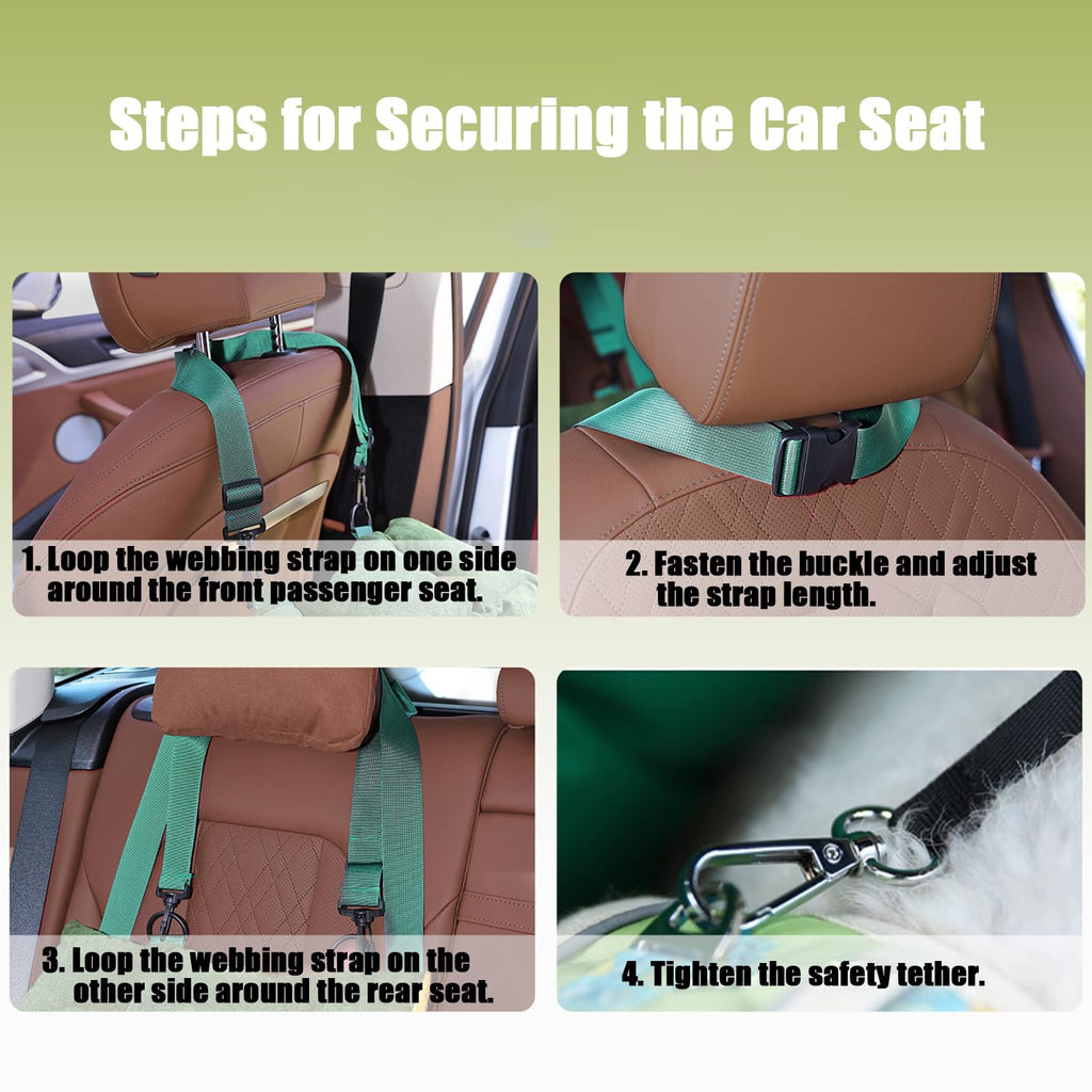2-in-1 Dog Car Seat for Small Dogs O66998