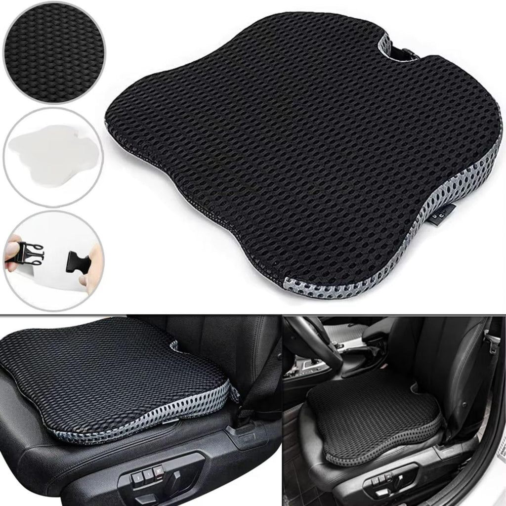 Black Memory Foam Car Seat Booster Cushion L41318