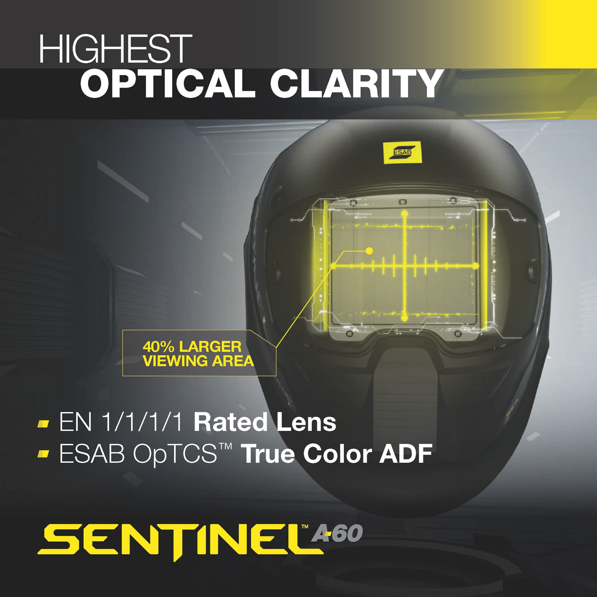Black Nylon Welding Helmet J37934