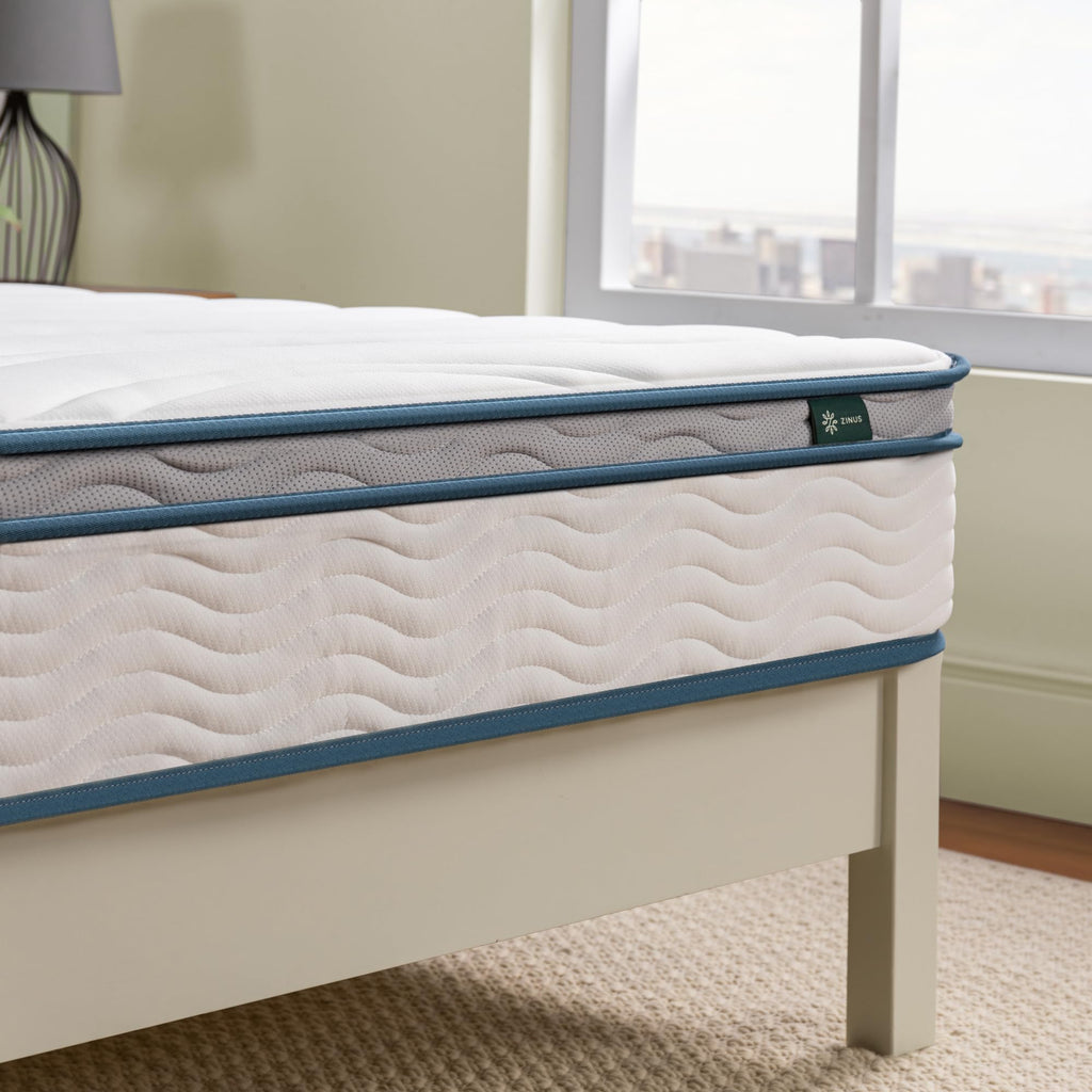 8 Inch Medium Firm Hybrid Mattress, Twin D58873
